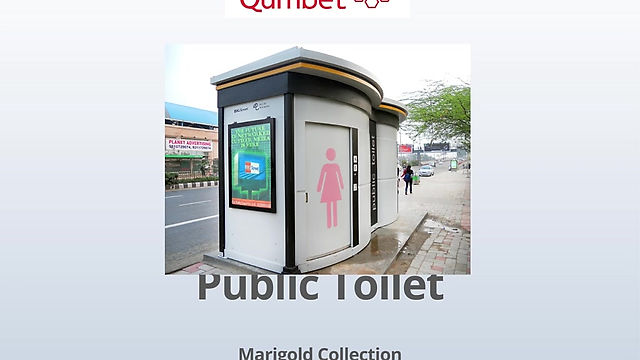 Marigold Public Toilet First unit Installed!